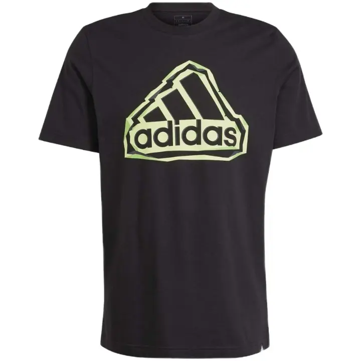 Camiseta de Manga Corta Adidas Fld Bos para hombre en color negro - 1