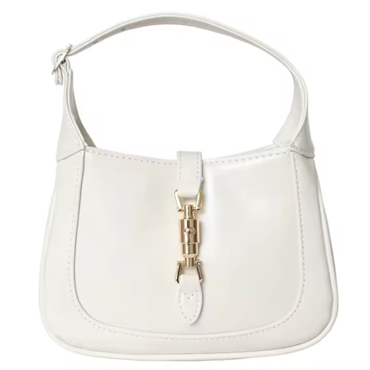Bolso De Hombro Para Mujer UBELLIN 2023 De Cuero Verídico Diseño Vintage Retro Con Hebilla De Caballo Pequeño Bolsos De Atrás De Lujo - 1