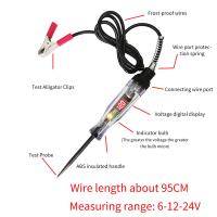 Prueba De Circuito Para Coche 6V/12V/24V Lápiz De Prueba Con Luz De Proa Herramienta Diagnóstica Para Camión Reparación Automotriz ABS Material Longitud 15cm - details 2