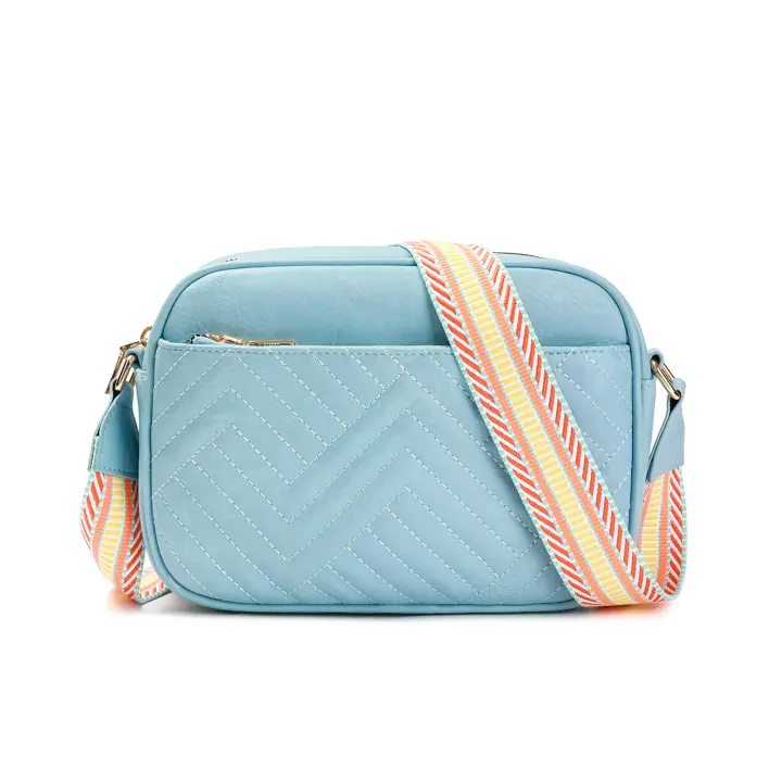 Nuevo Bolso Cruzado de PU de alta gama con un solo hombro y estilo retro - 1