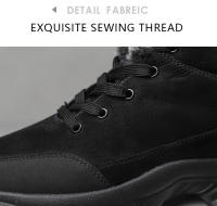 Botas De Nieve Para Hombre Botines De Invierno Deportivas Ligeros Suela EVA Material De Suela De Poliéster Suela De Faux Suede - details 4
