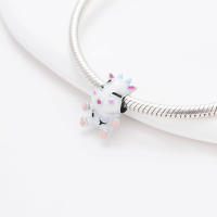 Nueva Cadena De 925 Plata Estereotipada Con Encanto Del Príncipe De La Carrousel Clown Para Pulsera Original Pandora Joyería DIY Para Dama - details 23