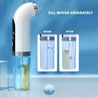 Limpia Puntos Negros Con Vacío Facial Eléctrico Recargable USB Ciclo De Agua Eliminador De Acné Y Puntos Negros Negro - details 4