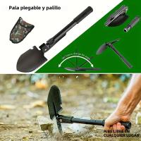 Shovel De Acero Inoxidable Multifuncional 4 En 1 Para Supervivencia Al Aire Libre Y Acampar Pickpic Con Mota Y Arracadora De Leños Y Destornillador De Destripador 14'

{
"title": "Shovel Multifuncional Pliante 4 En 1 De Acero Inoxidable Para Superviven... - details 3