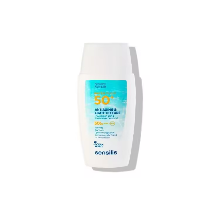 Sensilis Solar Water Fluid SPF50 40ml - Protector Solar Facial Ultraligero - 1