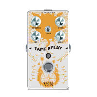 Pedal De Efectos Rowin Store Delay Con Efecto De Grabación En Cinta Tiempo De Retraso 100ms-0.6s DSP Flotante Verdadero 44.1K Modelos Clear Normal Reverse - details 5