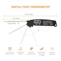 Termómetro Digital Plegable Para Cocina Con Puntas De Probar Para Carne Agua Leche BBQ Horno Herramienta De Cocina - details 7