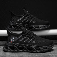 Zapatillas De Deporte Para Hombre YRZL Suela De Goma Transpirables Ligeros Zapatillas De Correr Negro Tenis De Caminar Aire Mesh Antideslizantes Para Verano - details 0