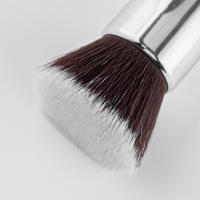 Cepillo De Maquillaje De Punto Liso Kabuki Para Base Crema Y Polvo Sombra De Contorno Mezcla Concealer Cepillo De Rostro Completo Tamaño - details 3