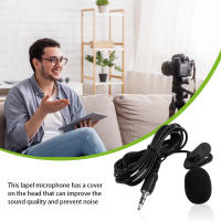 Micrófono De Solapa Profesional 3.5mm Con Reducción De Ruido Y Escudo Antisoplo Para Grabación De Sonido Y Performance En Escenario - details 10