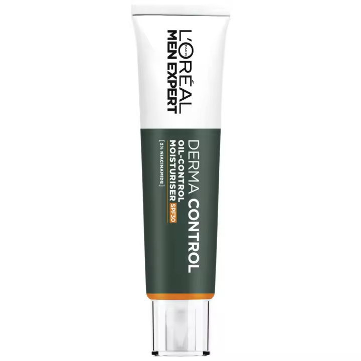 L'ORÉAL Paris Men Expert Derma Control Oil-Control Crema Hidratante Facial SPF30 Con Niacinamida - 1