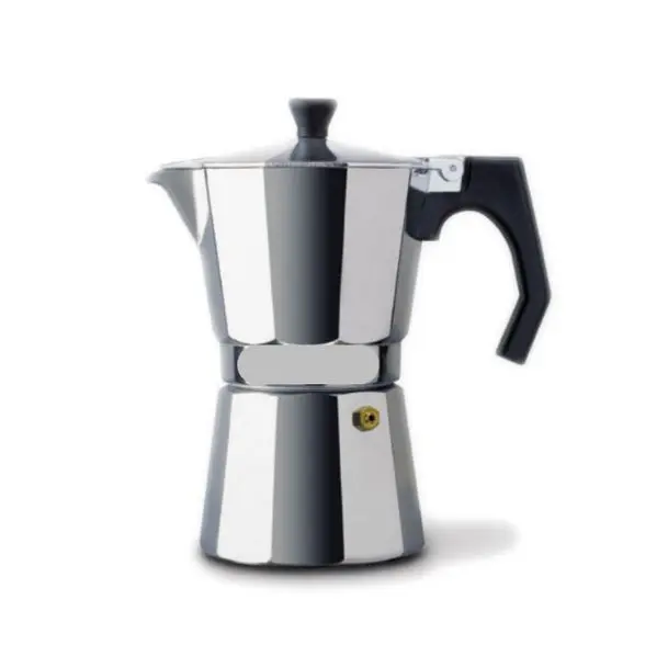 Cafetera - (2,6,9 Y 12 Tazas) - Cafetera italiana - Cafetera clásica - Cafeteras - Cafeteras clasicas acero inoxidable - 1