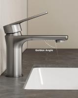 Grifo De Cocina Y Baño En Acero Inoxidable Gris Arsenal Con Regulación De Agua Caliente Y Fría Montaje En Superficie - details 6