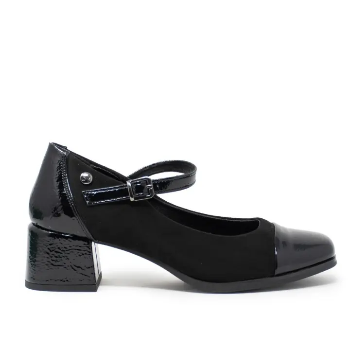 Zapatos casual mujer AMARPIES AMD27121 SALON CORREA NEGRO 33808 24I - 1