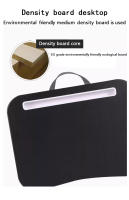 MUMUCC Multifuncional Escritorio Portátil Para Coche Y Cama Con Almohadilla Grande Soporte Para Portátil Y Mouse De Juego - details 25