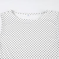 Vestido De Mujer Sin Mangas Con Puntos Slim Fit Elegante Casual Para Oficina Moda Trendy Largo Mini Estampado De Puntos - details 7