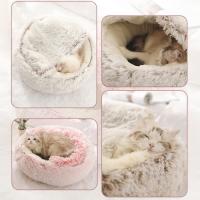 Cesta para mascotas - RNGCPTO - Cama Blanda de 50 cm - Semicerrada - Verde - Para perros y Gatos - details 0