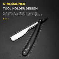 Afeitadora Manual Plegable Portátil Para Principiantes Apto Para Mujeres Accesorio De Peluquería Seguro Para Cejas Rasador De Cabello - details 4