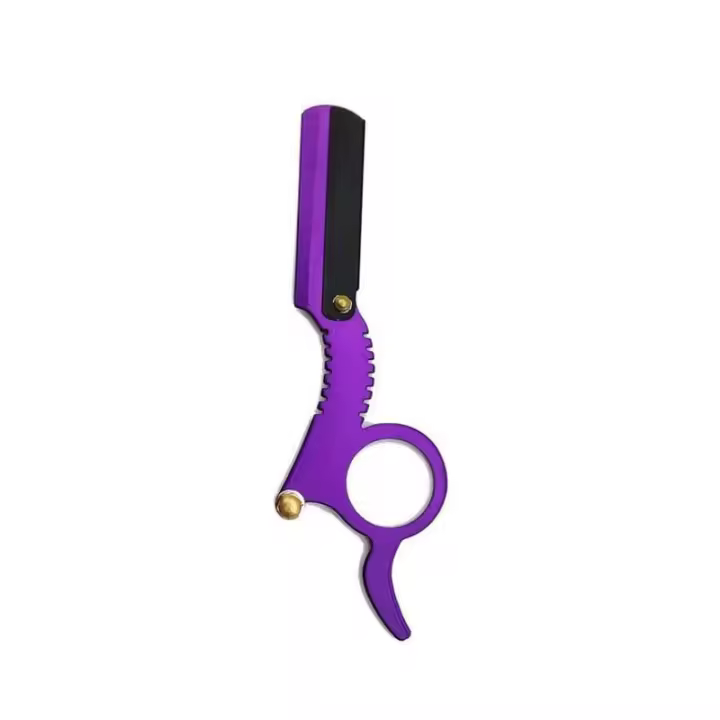 Cuchilla De Afeitar Profesional Para Barbador Con Corte Único Y Retro Estilo Clásico Fácil Reemplazo De Hojas Para Salón De Belleza Y Barbador - 1