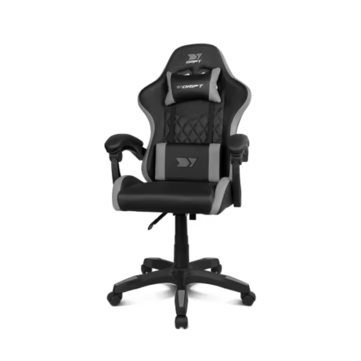 Drift Dr35bg Silla Para Videojuegos Silla Para Videojuegos De Pc Asiento Acolchado Negro, Gris - 1