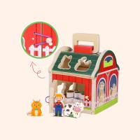 Nenitus Juguete Montessori 1 2 3 años, Juguete Montessori Granja de Animales de Madera, Juguete Educativo, Regalo niños pequeños y bebés. - details 2