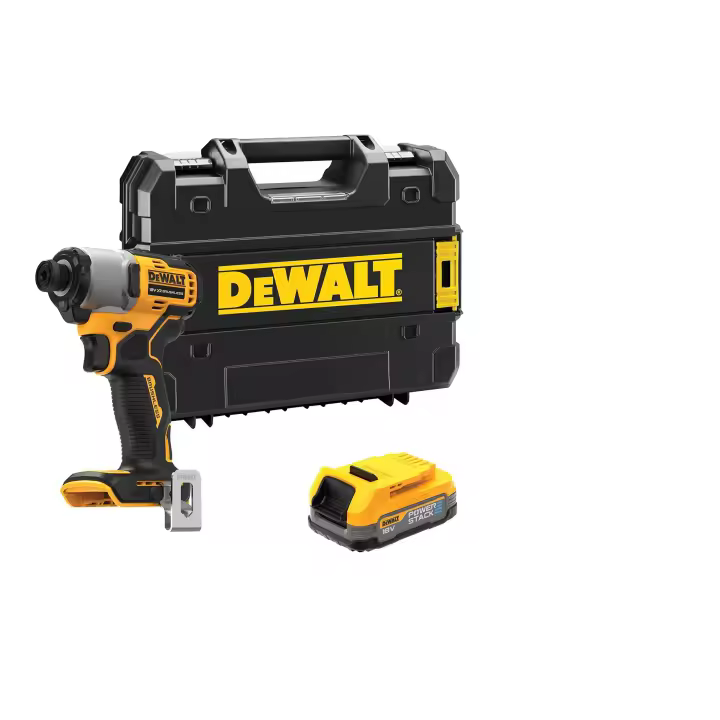 DEWALT ZAKRĘTARKA UDAROWA 18V 1x1,7Ah POWERSTACK DCF840E1T - 1