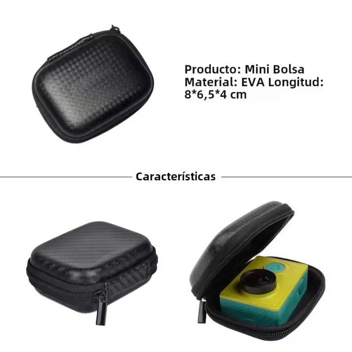 Estuche Portátil Para Cámara Deportiva ORBMART Bolsa De Colección Para GoPro Hero 11 10 9 8 Session SJCAM Xiaomi Yi 2 4K Accesorios De Go pro - 1