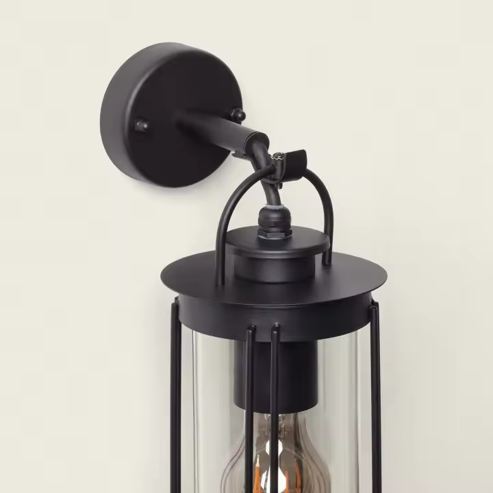 Ledkia Lámpara de Pared Exterior Acero Inoxidable Kumod Negro - 1