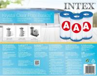PACK DE 3 CARTUCHOS TIPO A Intex 29003 FILTROS PARA PISCINA TIPO A - details 0