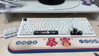 Naught Cat Teclas De Juego Mecha Mx 140 Teclas Perfil MOA PBT Teclas Sublimación Para Teclado Mecha Gaming Blanco Negro - details 20