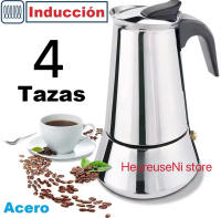 Cafetera Cuperinox Italiana Inducción 4 Tazas - details 0