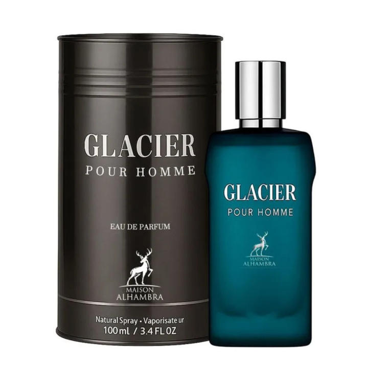 Maison Alhambra - Perfume Glacier Pour Homme Eau de Parfum 100 ml Perfume oriental con notas de lavanda, vainilla y… — oferta en Miravia