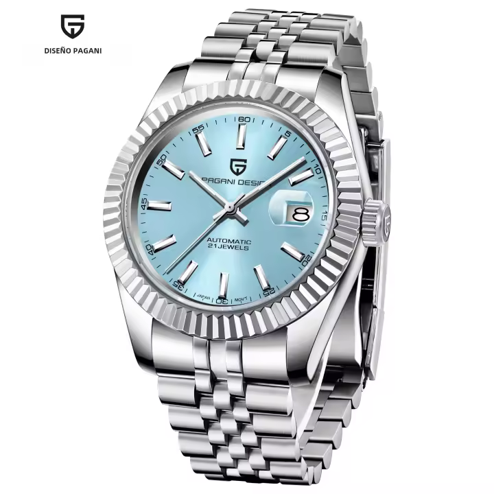 Reloj Mecánico Para Hombre PAGANI DESIGN PD-1645 V3 2024 Cristal De Zafiro Resistente Al Agua 10 Bar Pulsera De Acero Inoxidable Estilo Casual - 1