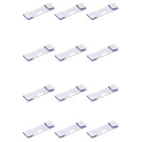12pcs Reparación De Cierres De Venas Verticales Para Cortinas Y Sombrillas Adornos Para Cortinas Tipo De Fibra Sintética - details 3