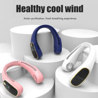 Ventilador de Cuello portátil, Manos libres, USB, recargable, sin Aspas, ventilador Personal Silencioso y portátil PARA EL Aire Libre, Viajes de Oficina - details 4