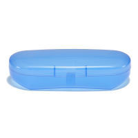 Estuche De Gafas De Color Sólido Plástico Para Miopía Y Solares Caja De Almacenamiento Transparente Unisex Estilo Simple - details 3