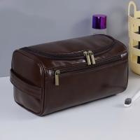 Organizador De Viaje Estiloso De Cuero Con Diseño De Gancho Y Gran Interior Para Maquillaje Y Cosméticos Zwq - details 8