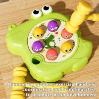 Juguete Educativo Montessori Para Niños Juego De Apretar Y Golpear Whack-a-mole Tablero De Puzzle Para Desarrollo Infantil Regalo De Cumpleaños Para Bebés De 18 Meses En Adelante - details 4