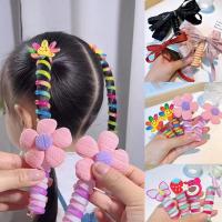 1PC Hermoso Diadema De Mariposa Bordada Con Espiral Elástico Para Niñas Accesorio De Cabello Práctico Y Decorativo Para Fiestas - details 4