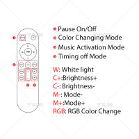 Lámpara De Piso Inteligente RGB LED Con Control De Atardecer Y Sincronización De Música Cambio De Color Luz De Ambiente Para Escritorio Decoración De Navidad - details 8
