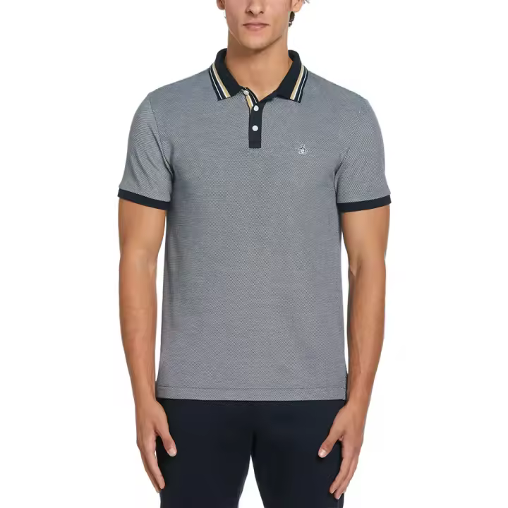 Original Penguin Polo De Manga Corta Birdseye Pique Tipped - 1