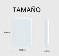 Banco de energía magnético de 6500mAh, Power Bank  Magsafe,Batería magsafe externa de alta capacidad, carga rápida inalámbrica, cargador portátil, compatible con iPhone 14/13/12, Xiaomi, Samsung, Huawei, - details 2