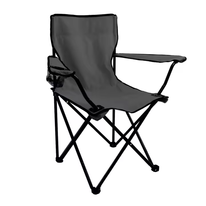 STARLEY-Silla plegable portátil con reposabrazos para exteriores, silla de playa, pesca,campamento,picnic, jardín,con bolso y portavasos - 1