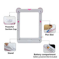 Tablet De Dibujo Magicpad Para Niños Tablero De Espejo LED Para Dibujar Y Escribir Juguete Educativo De Plástico Sin Batería Apto Para Edades 3-12 - details 16