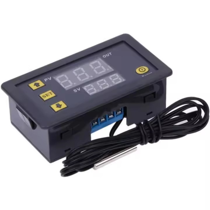 Digital LED Controlador De Refrigeración Programable Módulo de Temperatura Termostato (12V 10A 120W) - 1