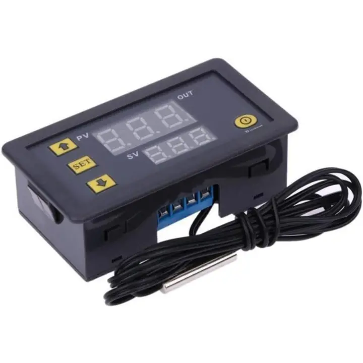 Digital LED Controlador De Refrigeración Programable Módulo de Temperatura Termostato (12V 10A 120W) - 1