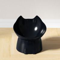 Tazón De Comida Elevado Para Gatos WhiskerWare En Plástico Con Borde Inclinado Protección Del Cuello Juego De Alimentos Para Mascotas - details 6