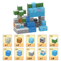 Bloques De Construcción Magnéticos 3D My World Para Niños Y Niñas Juguetes Educativos DIY Tamaño Grande Material Plástico ABS Regalos Para Halloween Y Navidad - details 4
