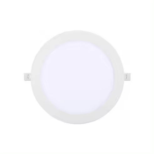 FABRILAMP Downlight Obsidiana 24w 6500k Blanco Redondo 2040lm 2,5x30x30 Cm Corte 27,5 Cm - Focos Empotrables LED - Alta Luminosidad - Diseño Moderno - Fácil Instalación - Ahorro de Energía - 1