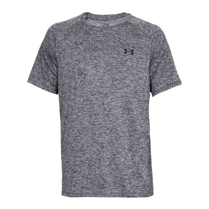 Camiseta de Manga Corta Under Armour Tech 2.0 para hombre en color gris - 1